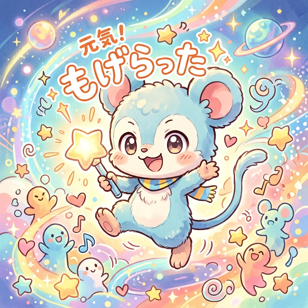 もげらった